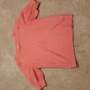 LOFT Outlet Short Sleeve Sweater - Size Large